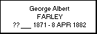 George Albert FARLEY