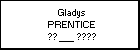 Gladys PRENTICE