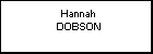 Hannah DOBSON